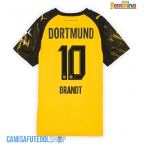 Camisa de time de futebol Borussia Dortmund Julian Brandt #10 Replicas 1º Equipamento Feminina 2025-26 Manga Curta